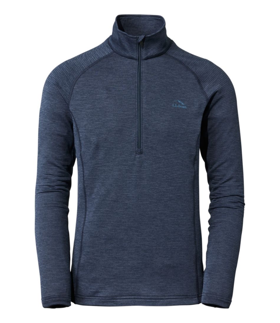 Men's L.L.Bean Midweight Base Layer Crew Top, 1/4 Zip Men's L.L.Bean Midweight Base Layer Crew Top, 1/4 Zip