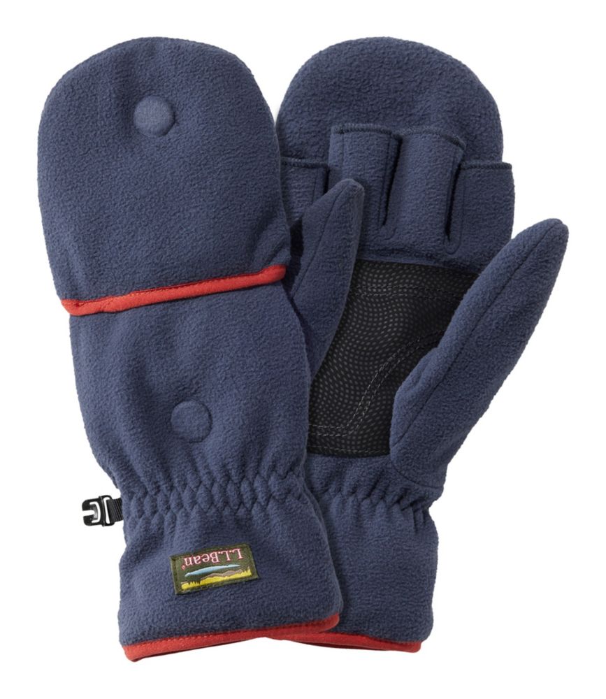 Adults' Mountain Classic Convertible Fleece Mitten, , small image number 1