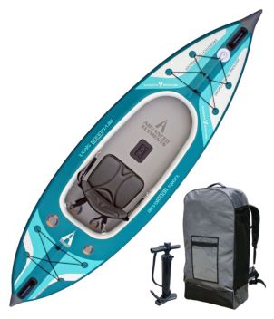 Advanced Elements Airvolution Sport Inflatable Kayak With Pump