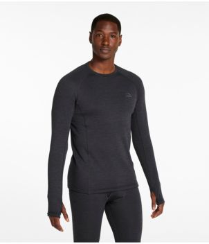Men's L.L.Bean Midweight Base Layer Crew Top