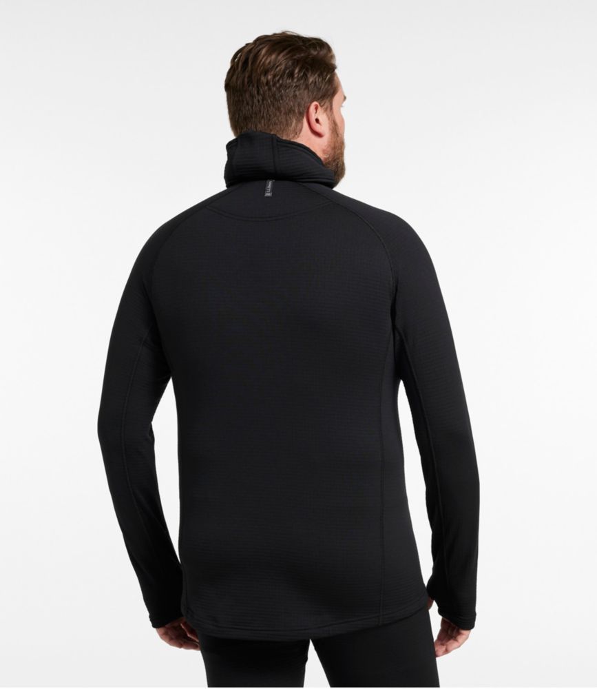 Men's L.L.Bean Heavyweight Baselayer Hoodie, Midnight Black, small image number 6