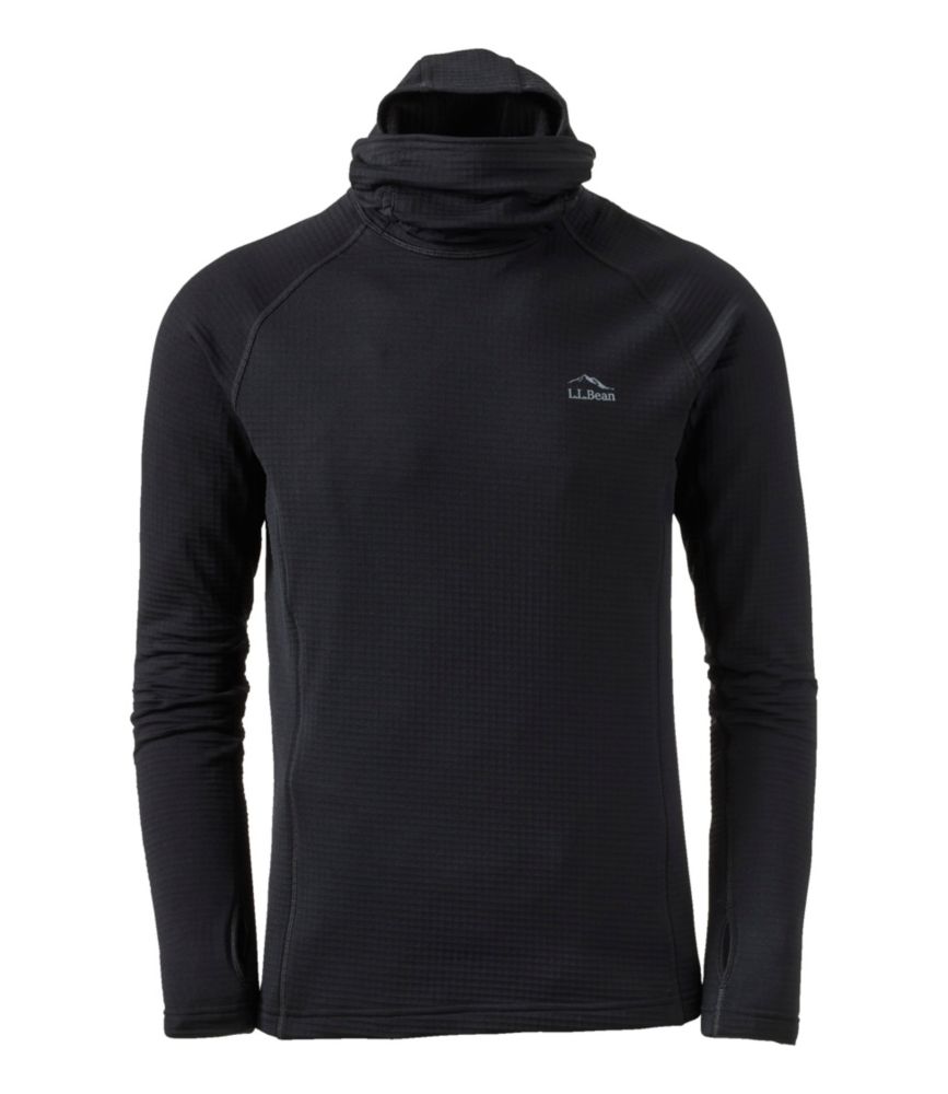 Men's L.L.Bean Heavyweight Baselayer Hoodie, Midnight Black, small image number 1