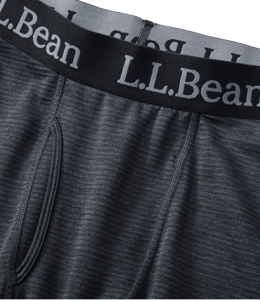 Men's L.L.Bean Midweight Base Layer Pants, Carbon Navy, small image number 6