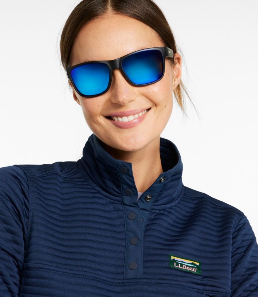 L.L.Bean Rapid River Polarized Sunglasses, Demi Brown/Brown, small image number 5