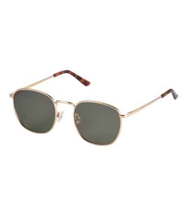Adults' L.L.Bean Double L Polarized Sunglasses Matte Gray Driftwood/Gray w/Green Mirror