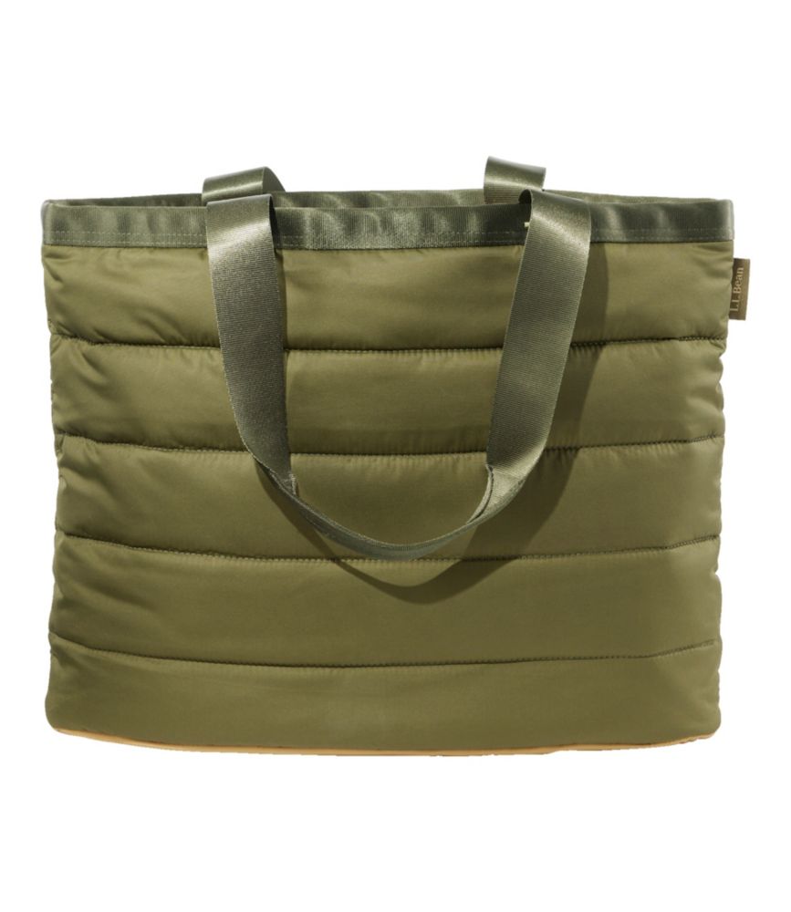 Puffer Tote, Mountain Spruce/Canyon Khaki, small image number 2