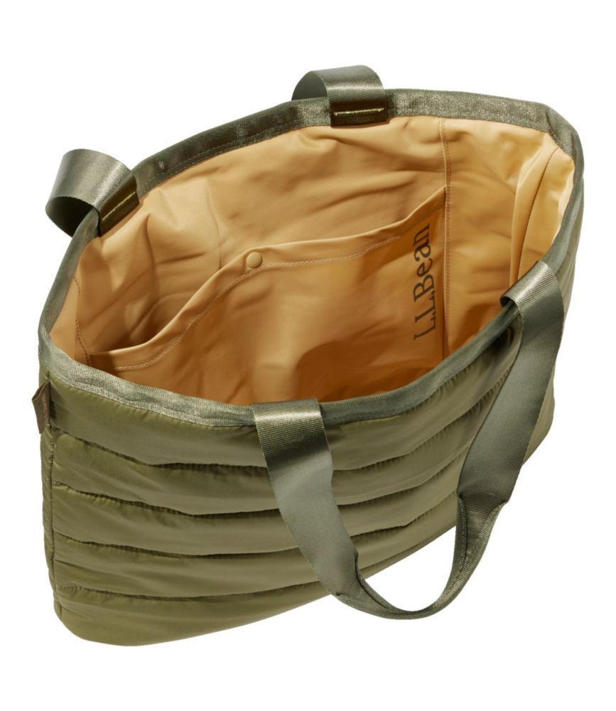 Puffer Tote, Mountain Spruce/Canyon Khaki, small image number 3