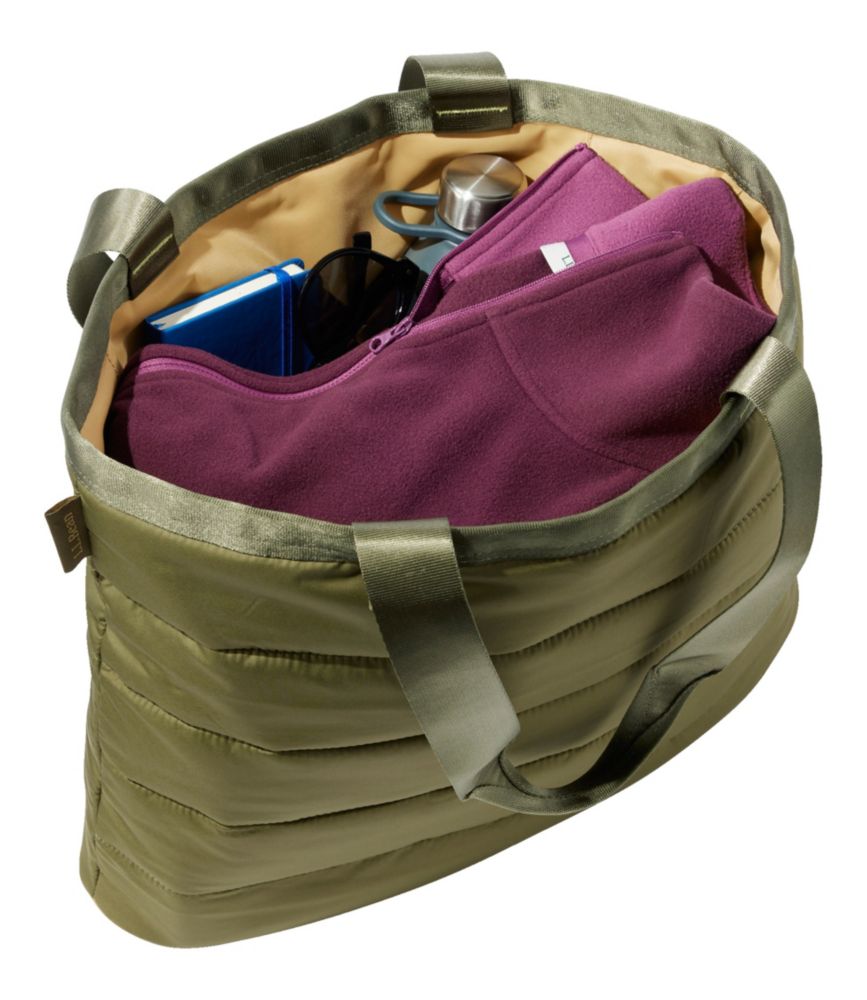 Puffer Tote, Mountain Spruce/Canyon Khaki, small image number 4