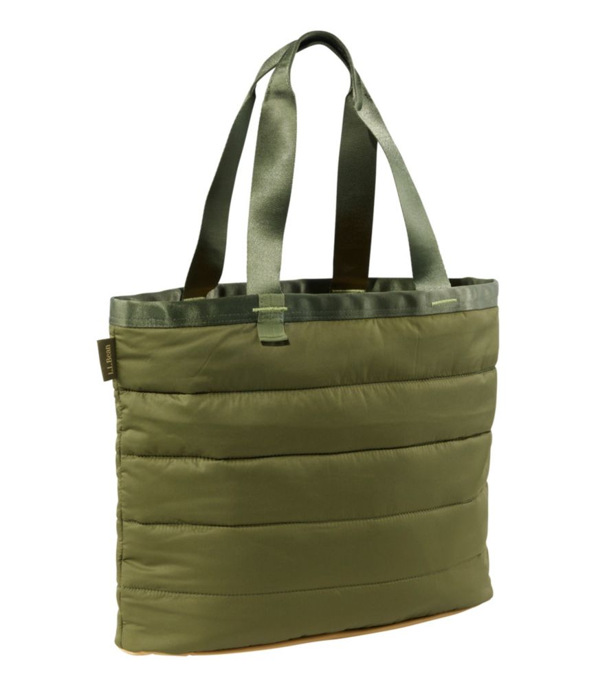 Puffer Tote, Mountain Spruce/Canyon Khaki, small image number 1