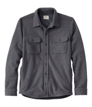 Men's Bean's Mariner Fleece Shirt, New