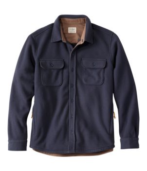 Men's Bean's Mariner Fleece Shirt, New