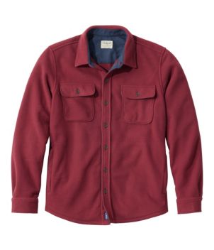 Men's Bean's Mariner Fleece Shirt, New