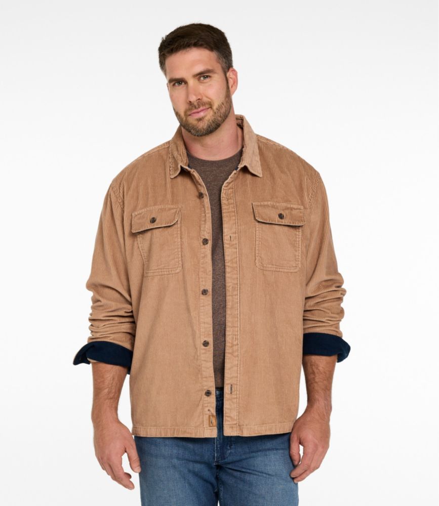Men's Rangeley Corduroy Shirt, Slightly Fitted
