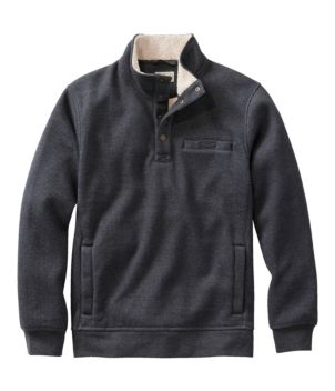 Men's Katahdin Iron Works Bonded Waffle Fleece, Mockneck, New