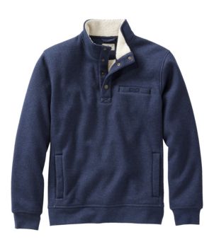 Men's Katahdin Iron Works Bonded Waffle Fleece, Mockneck, New