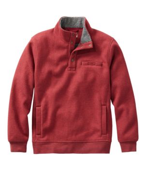 Men's Katahdin Iron Works Bonded Waffle Fleece, Mockneck, New