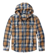 Men's Scotch Plaid Flannel Shirt, Anorak, Traditional Fit