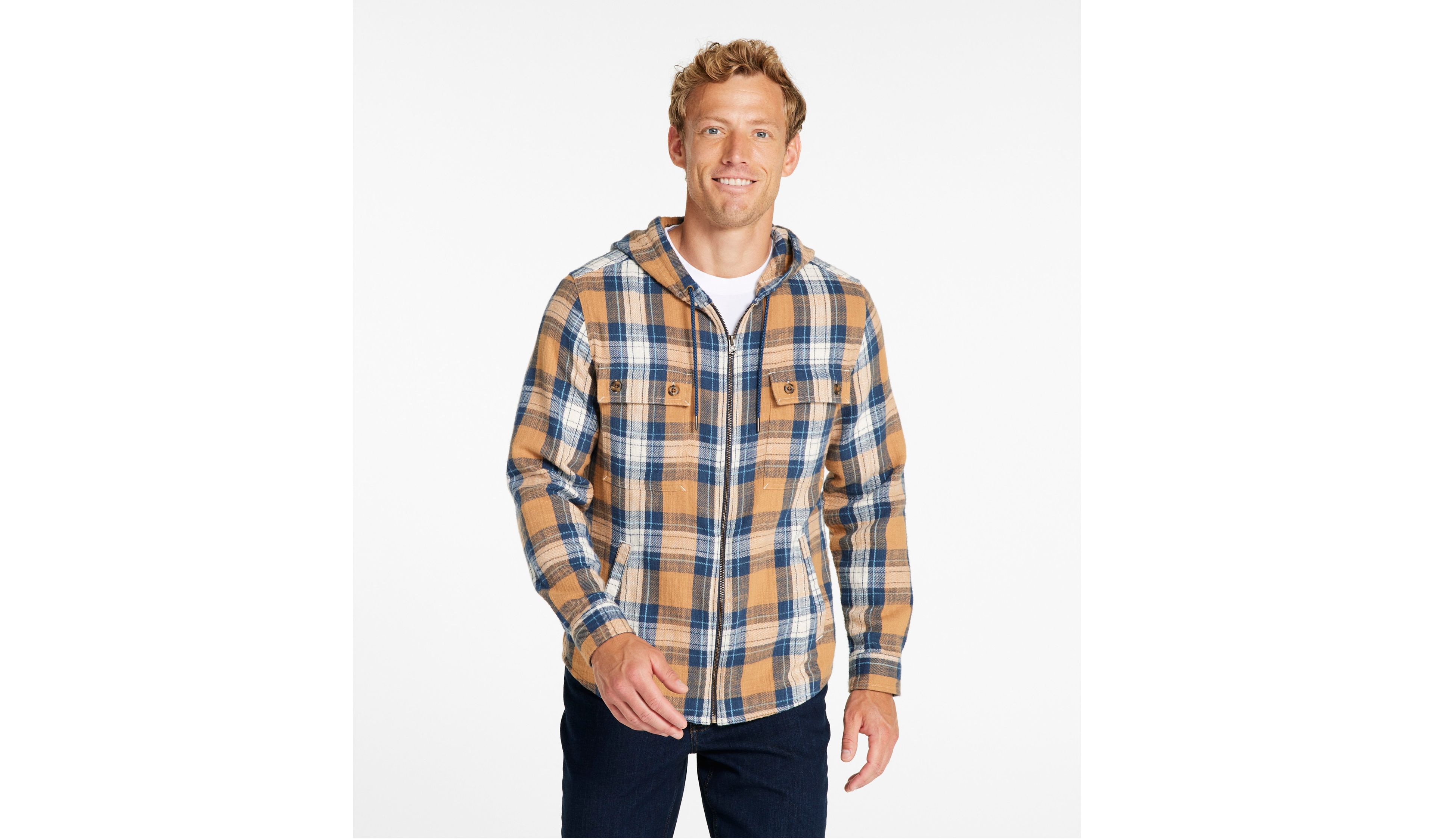 Men's 1912 Field Flannel Shirt, Slightly Fitted, Hooded, Plaid