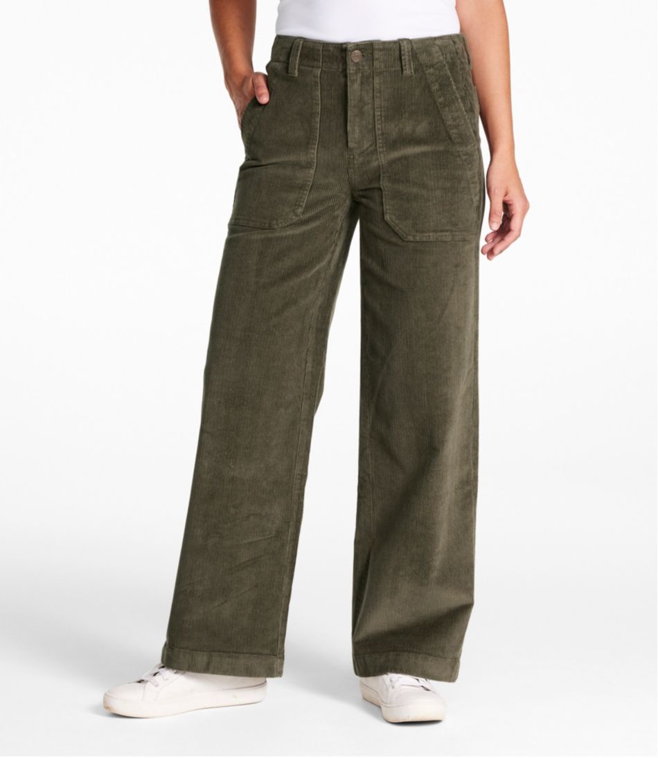 Women's 207 Vintage Corduroy Pants, High-Rise Wide-Leg Women's 207 Vintage Corduroy Pants, High-Rise Wide-Leg