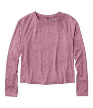 Women's Movement Essential Tee, Long-Sleeve Cropped, New