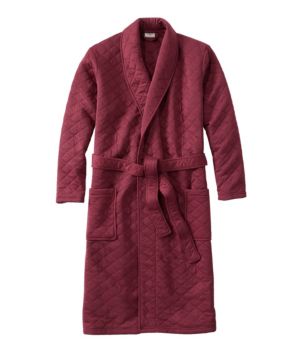 Men's Quilted Robe, New