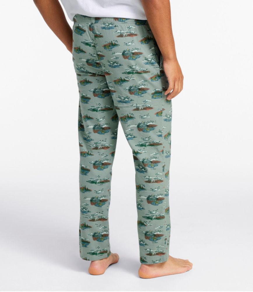Men's Wicked Cozy Flannel Sleep Pant, Deep Blue Check, small image number 3