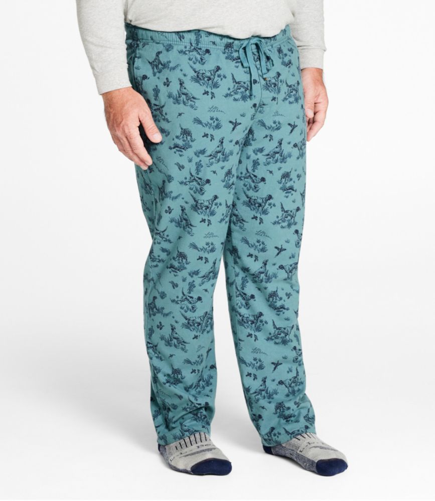 Men's Wicked Cozy Flannel Sleep Pant, Classic Navy Camper, small image number 4