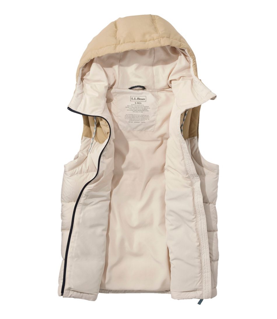 Chiefs Mountain Tan Women's Padded Vest Jacket