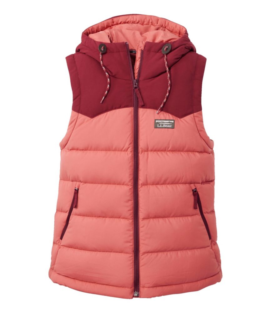 Women s Mountain Classic Hooded Down Vest Vests at L.L.Bean