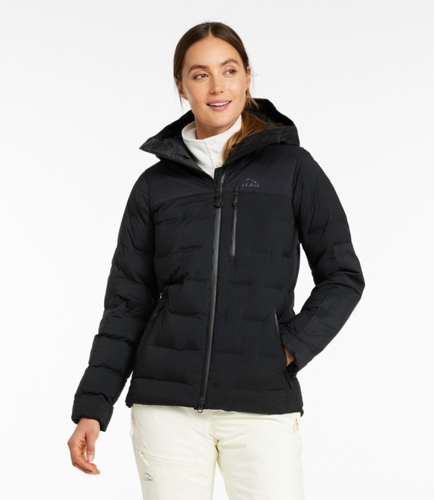 Women's Wind Challenger Stretch Down Jacket, Midnight Black, small image number 2