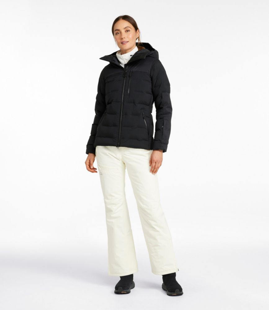 Women's Wind Challenger Stretch Down Jacket, Midnight Black, small image number 4