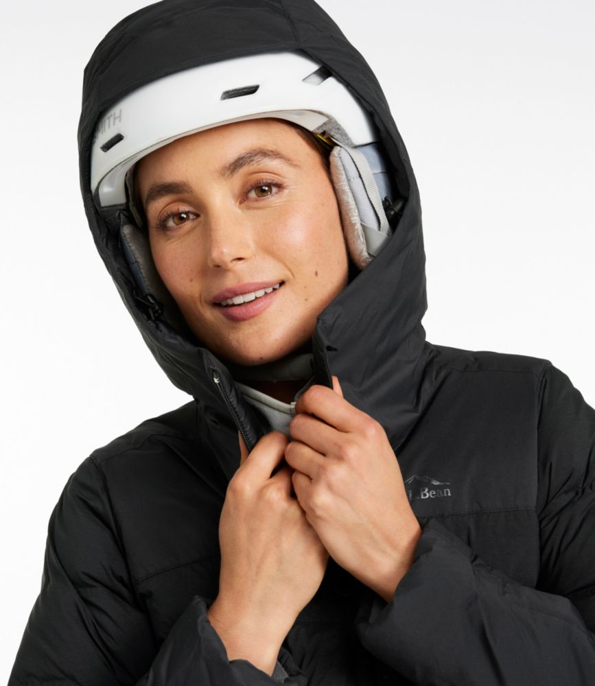 Women's Wind Challenger Stretch Down Jacket, Midnight Black, small image number 6