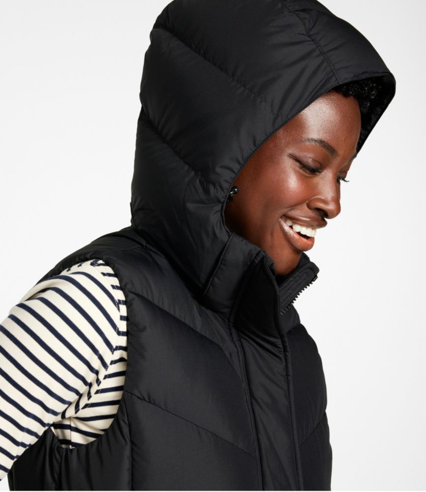 Women's Popham Puffer Long Vest, Nautical Navy, small image number 6