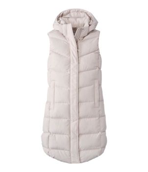 Women's Popham Puffer Long Vest, New