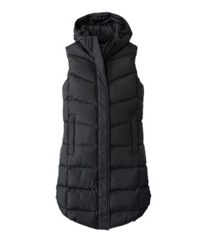 Women's Popham Puffer Long Vest, New