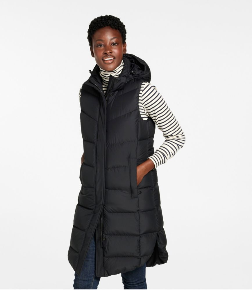 Women's Popham Puffer Long Vest | Vests at L.L.Bean