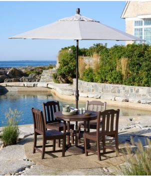 All-Weather Armless Chair, Set of Two