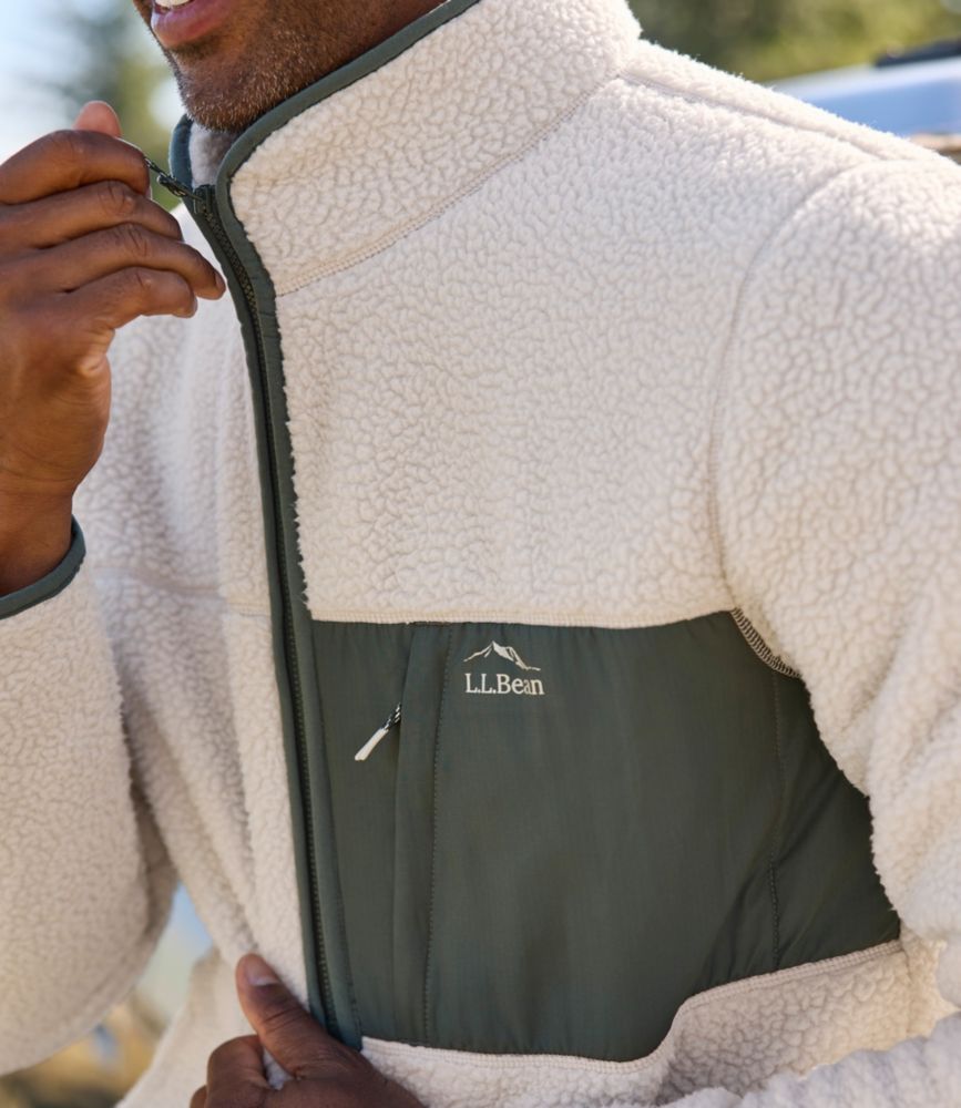 Men's Mountainside Fleece, Half-Zip, Midnight Black, small image number 8