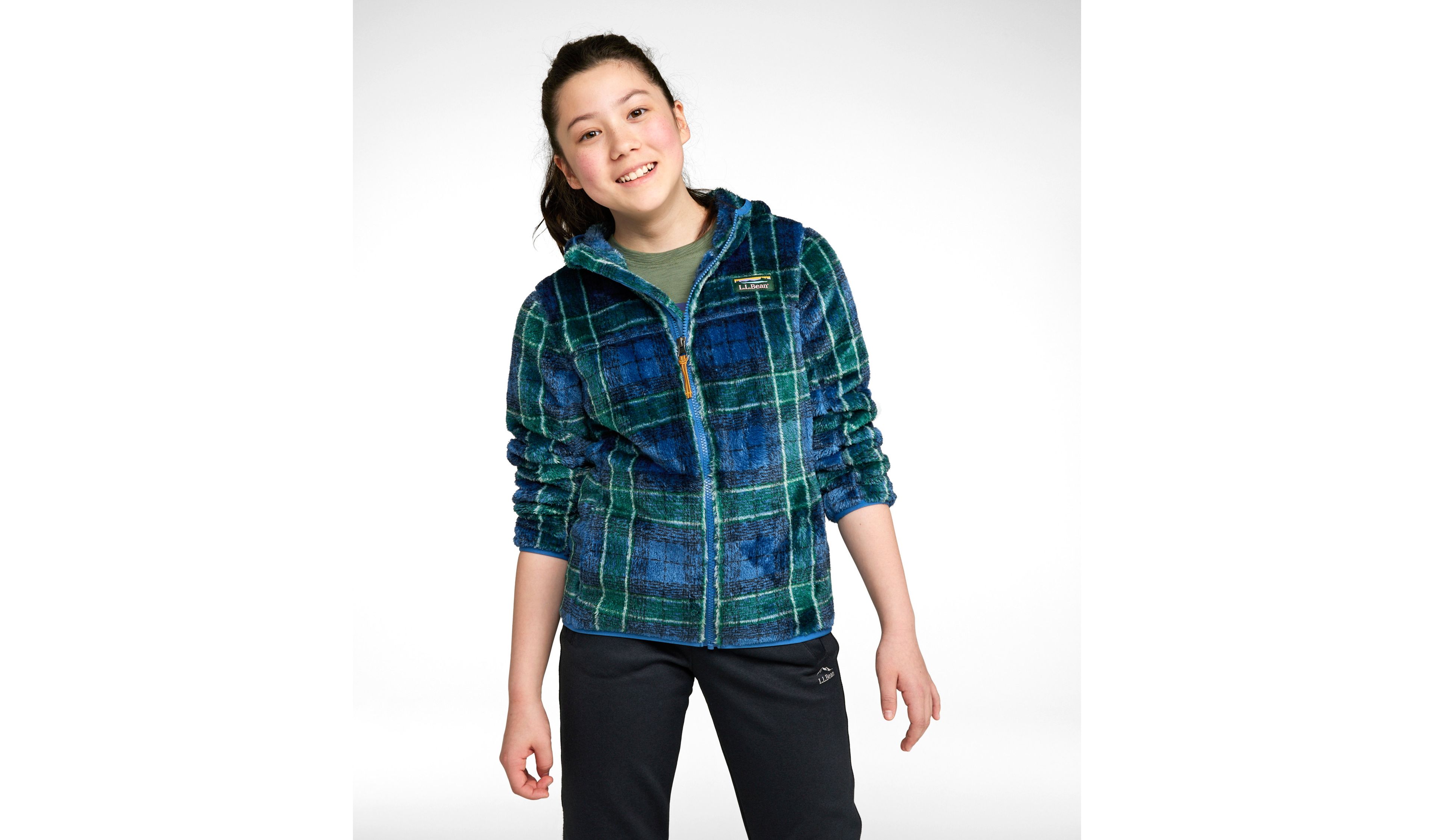 Kids' L.L.Bean Hi-Pile Fleece, Print