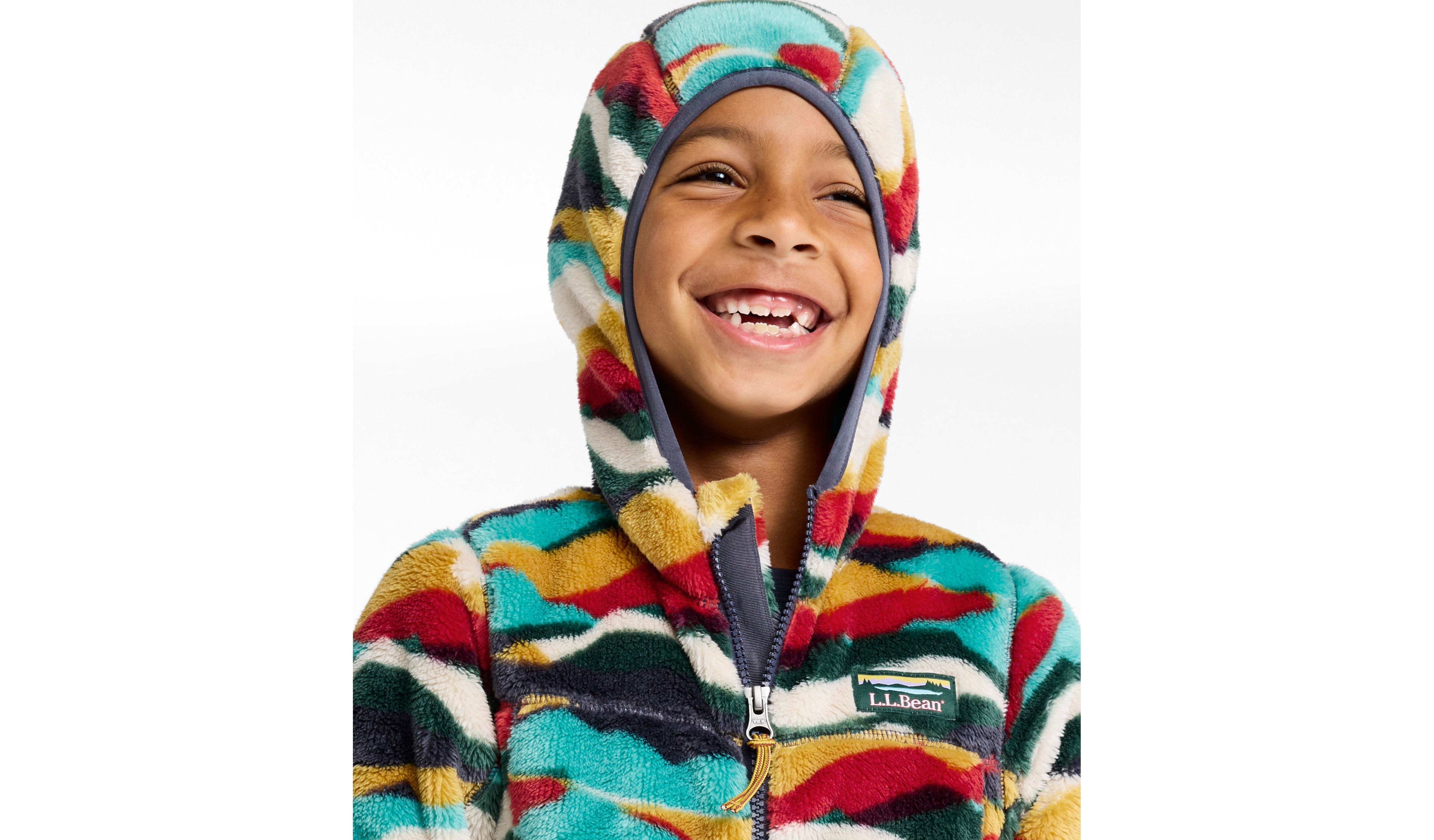 Kids' L.L.Bean Hi-Pile Fleece, Print