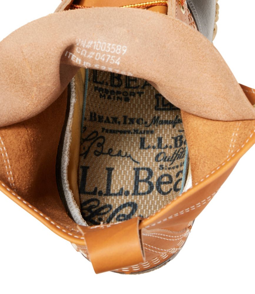 Men's Bean Boots, 8" Insulated, Tan/Bean Boot Brown/Gum, small image number 8