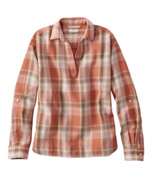 Women's Signature Relaxed Hemp-Blend Popover Shirt