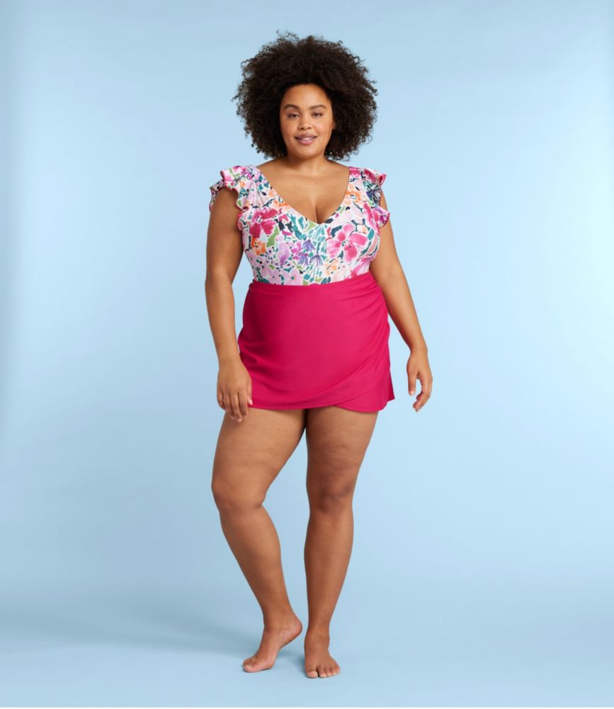 Women's L.L.Bean x Summersalt The Ruffle Backflip | One-Piece at L.L.Bean