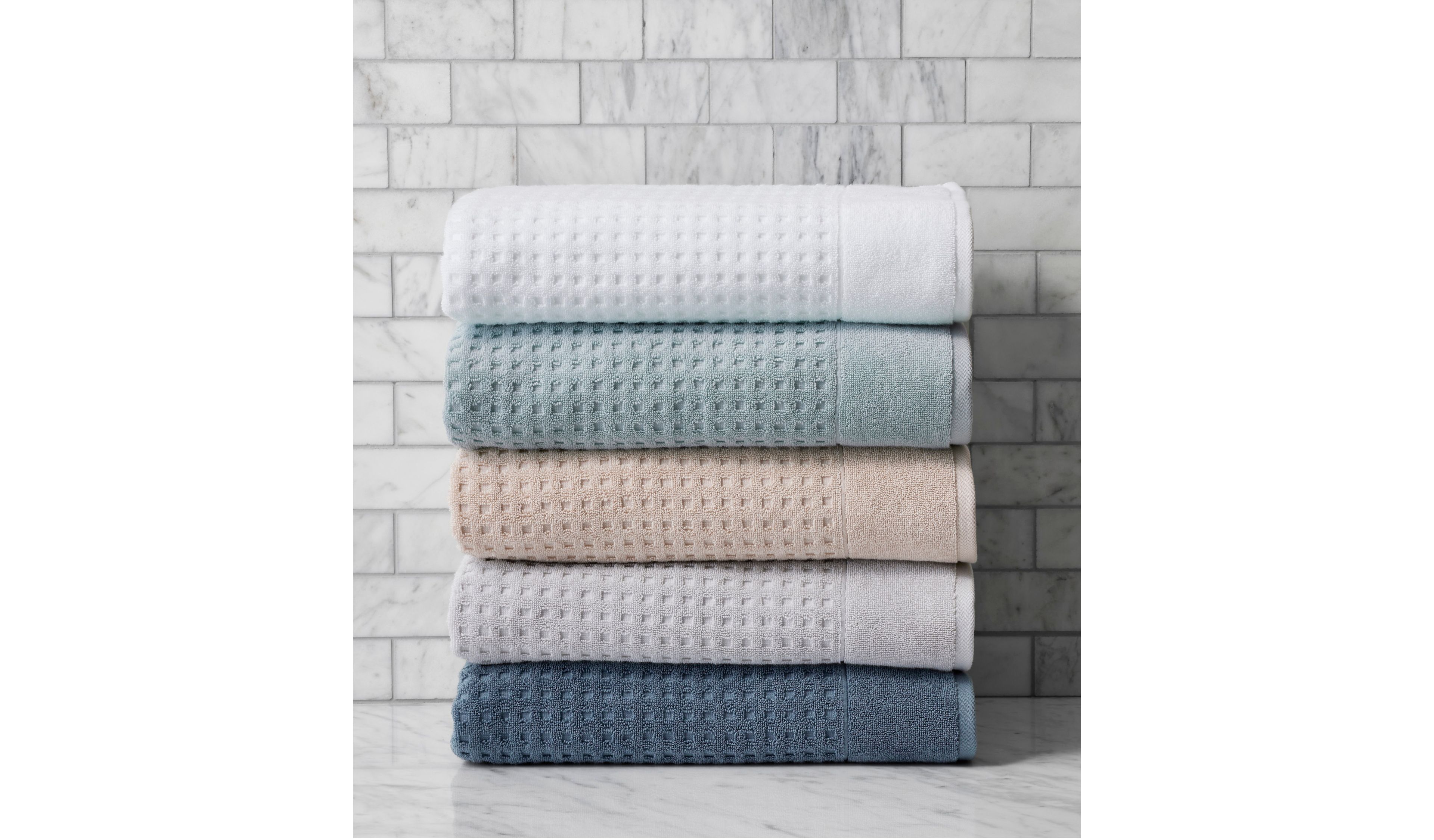 Waffle Cotton Towel Set