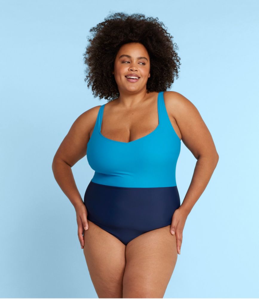 Women's L.L.Bean x Summersalt The Seascape Sweetheart One-Piece