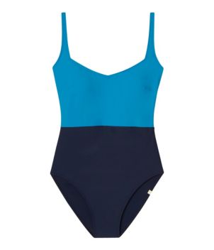 Women's L.L.Bean x Summersalt The Seascape Sweetheart One-Piece, New