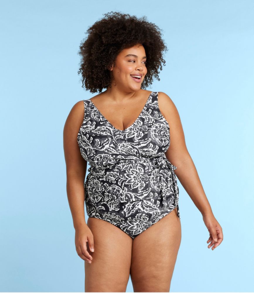 Women's L.L.Bean x Summersalt The Perfect Wrap Tankini Top