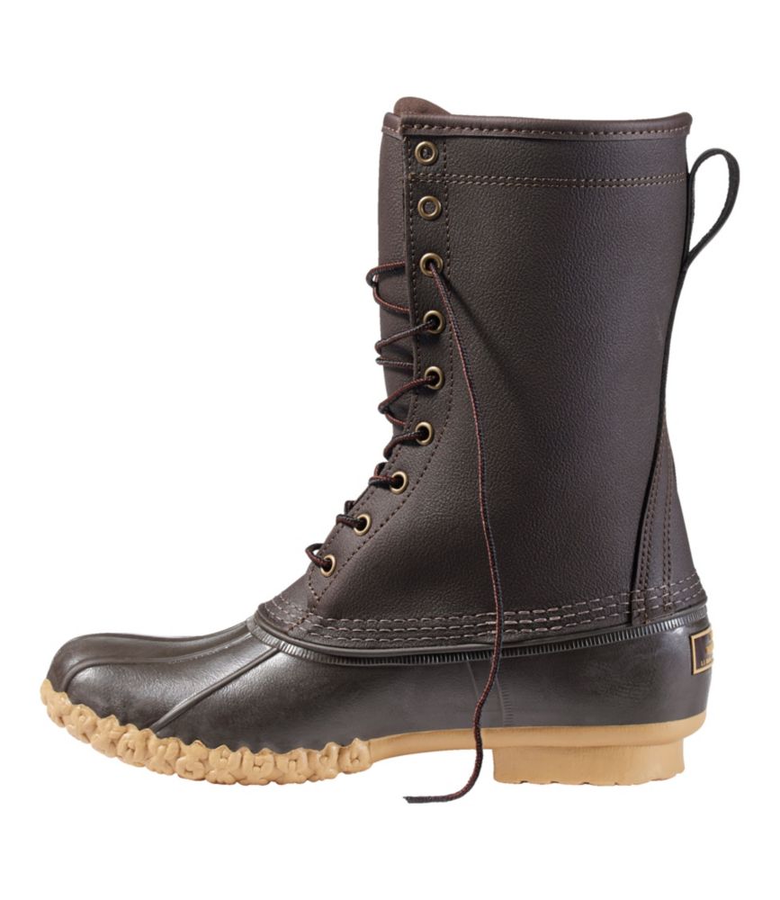 Men's Maine Hunting Shoes, 10" Waterproof/Insulated, Brown/Brown, small image number 2
