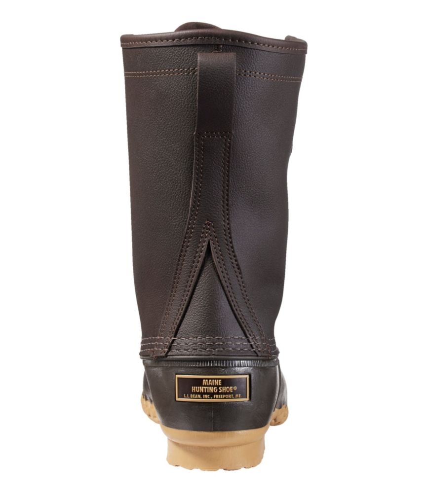 Men's Maine Hunting Shoes, 10" Waterproof/Insulated, Brown/Brown, small image number 3