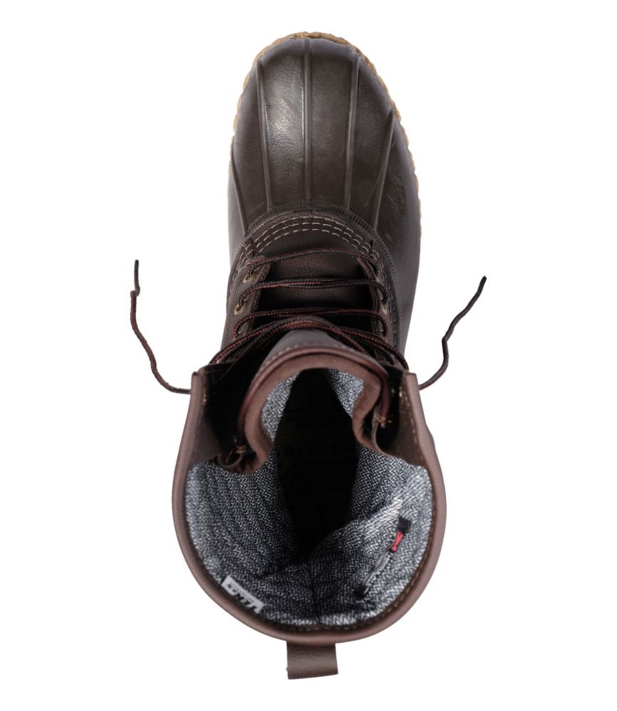 Men's Maine Hunting Shoes, 10" Waterproof/Insulated, Brown/Brown, small image number 4